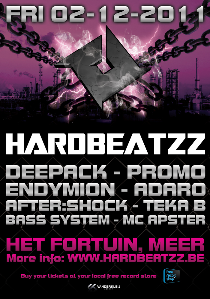 Hardbeatzz affiche op 02/12/2011